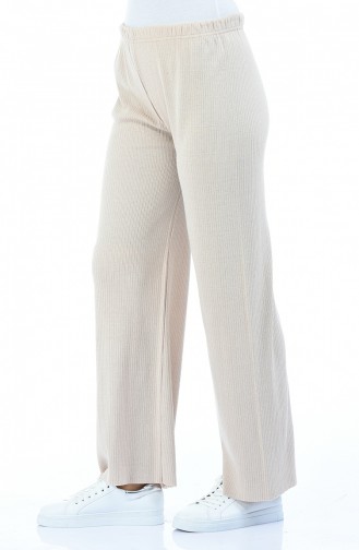 Pantalon Tricot Large 4492-04 Beige 4492-04