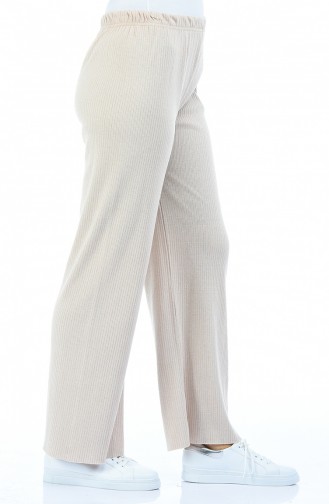 Pantalon Tricot Large 4492-04 Beige 4492-04