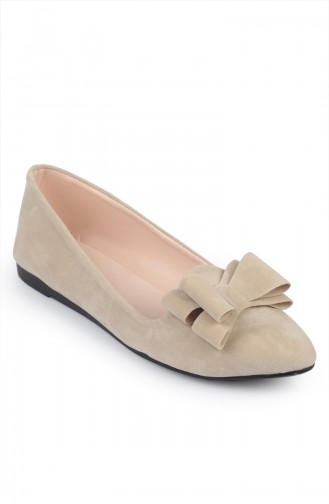 Beige Women´s Flat 6611-1