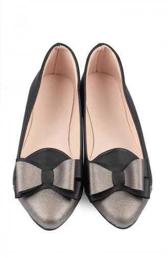 Black gold Women´s Flat Shoes 6614-4