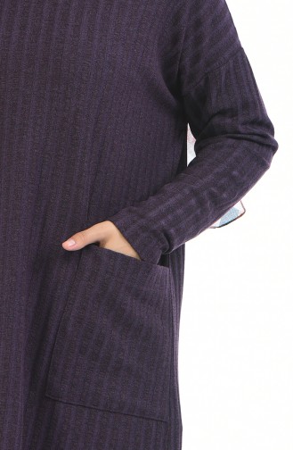 Purple Sport suit with pockets 2742-03