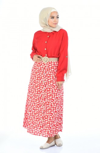 Red Skirt 5319C-01