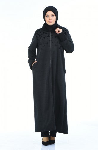 Anthracite Abaya 7980-05