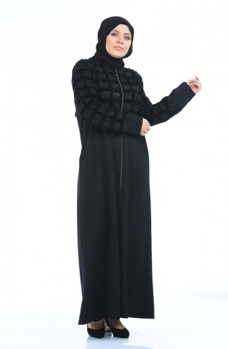 Anthracite Abaya 7993-02