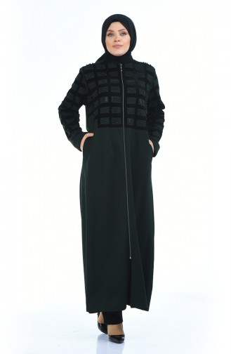 Smaragdgrün Abayas 7993-06