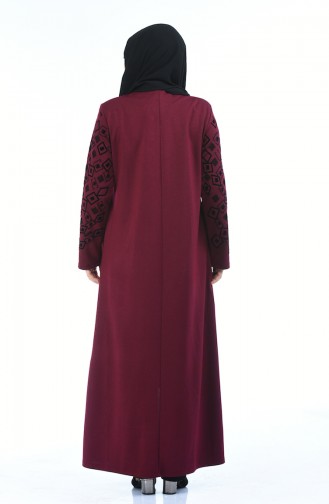 Plum Abaya 7994-03