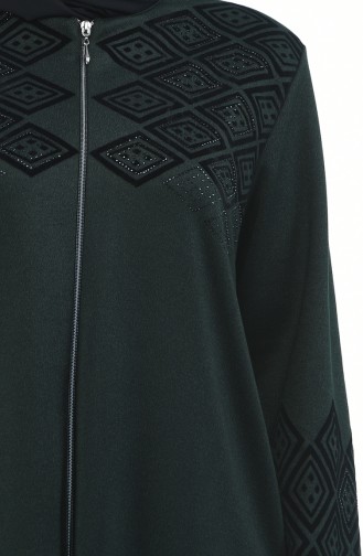 Smaragdgrün Abayas 8000-06