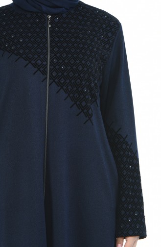 Dunkelblau Abayas 8001-06