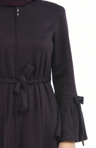 Dark Plum Abaya 8211-04