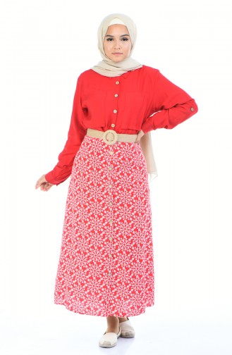 Red Skirt 5319-03