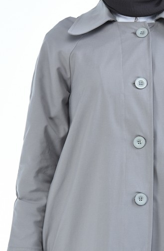Gray Trench Coats Models 3610-04