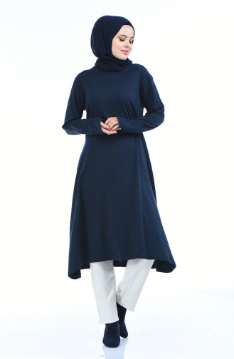 Navy Blue Tuniek 7895C-02