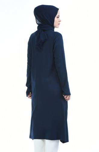 Navy Blue Tuniek 7895C-02