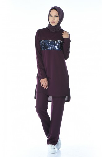 Plum Tracksuit 9064-02