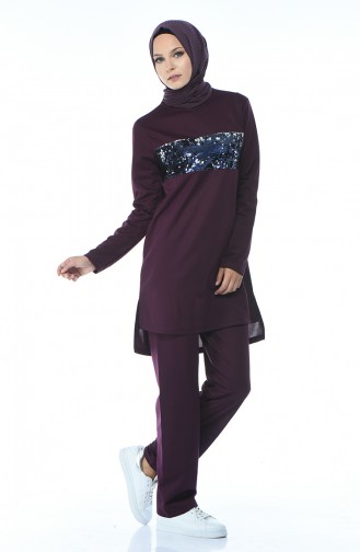 Plum Tracksuit 9064-02