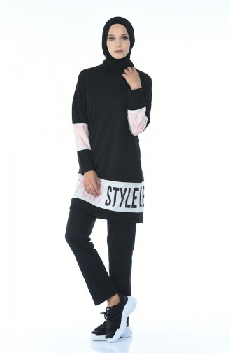 Black Tracksuit 9075-03