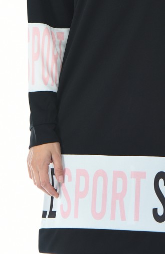 Ensemble Survêtement a Motifs 9075-03 Noir 9075-03