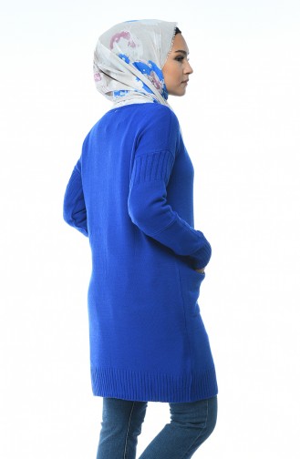 Triko Cepli Tunik 2517-03 Saks