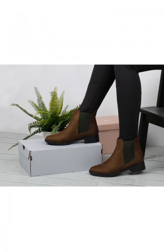 Bottes Pour Femme 26037-02 Brun Khaki 26037-02