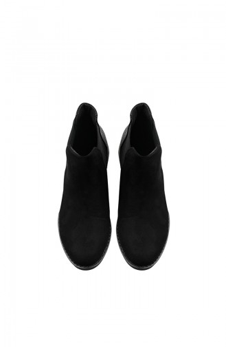 Black Printed Women Shoes 26037-03