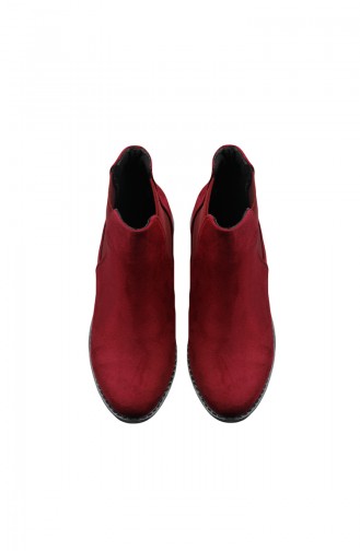 حذاء نسائي مطبوع أحمر كلاريت 26037-04