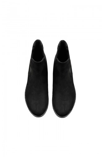 Black Printed Women Shoes 26037-06