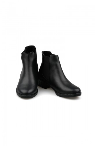 Women´s black shoes 26038-01