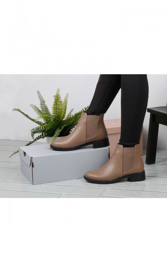 Women´s Boots Dark Beige 26038-02