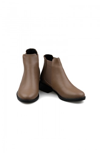 Women´s Boots Dark Beige 26038-02