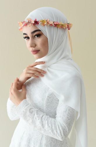 اكسسوارات شعر العروس Renkli 15