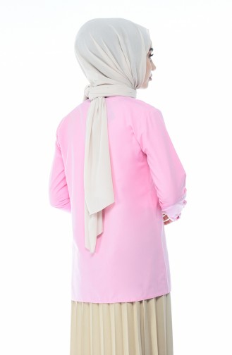 Chemise Brodée 1013-07 Rose 1013-07