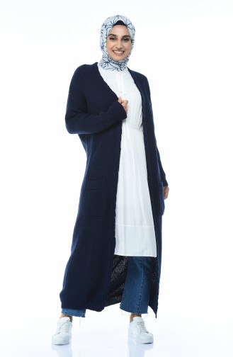 Navy Blue Cardigans 0935-03