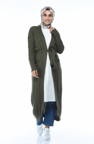 Khaki Strickjacke 1919-03