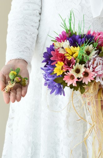 Colorful Bridal Bouquet 16