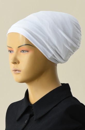 Bonnet Lycra 7000-02 Blanc 7000-02