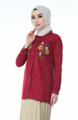 Plum Shirt 1014-05