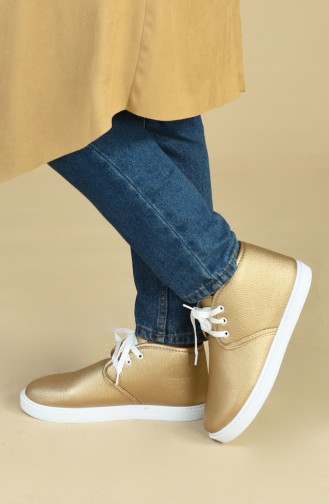 Gold Colour Bot-bootie 104