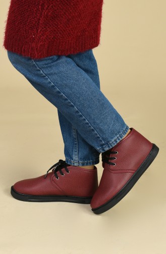 Claret Red Boots-booties 105