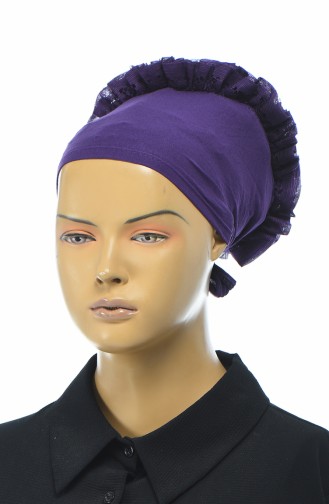 Bonnet a Froufrous 7001-17 Pourpre 7001-17