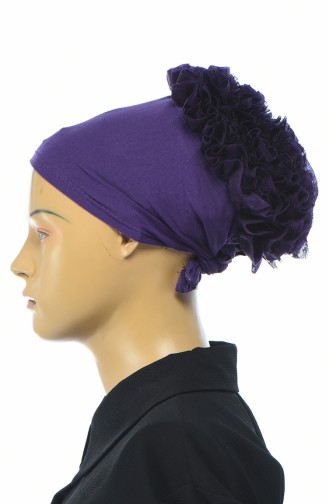 Bonnet a Froufrous 7001-17 Pourpre 7001-17