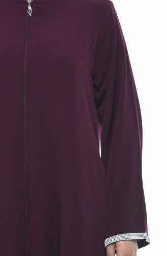 Plum Abaya 0089-02