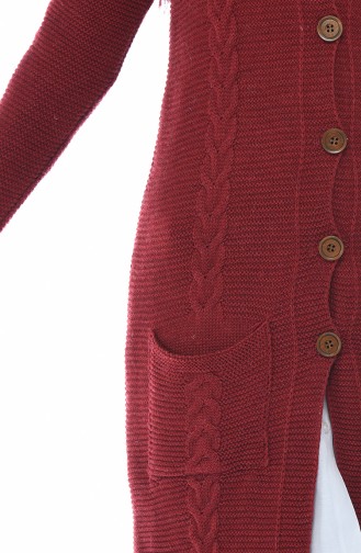 Claret red Vest 1917-02