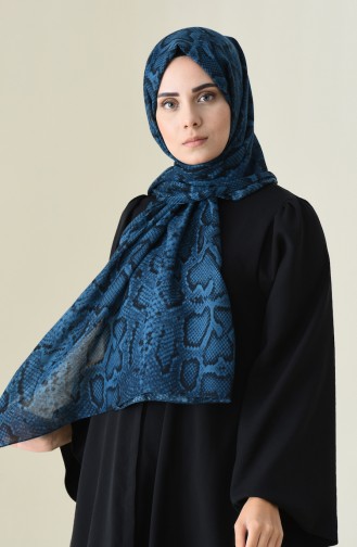 Petrol Blue Shawl 13111-02