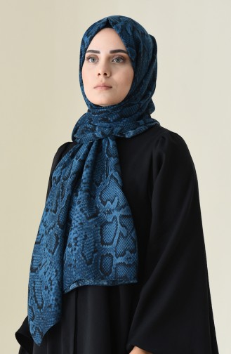 Petrol Blue Shawl 13111-02