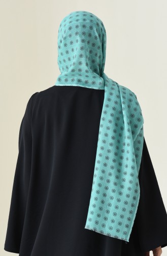 Elmina Châle a Motifs 340-109 Vert 340-109