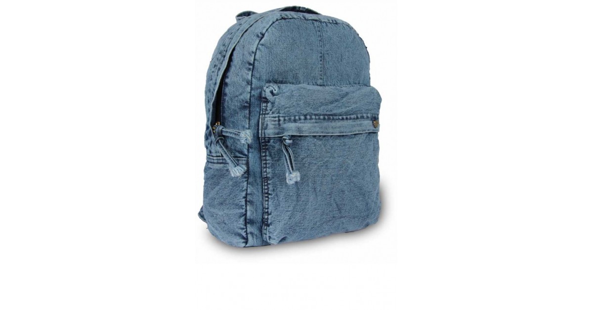afends nevermind denim backpack