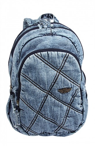 حقيبة ظهر Renkli 5128 Kar Denim