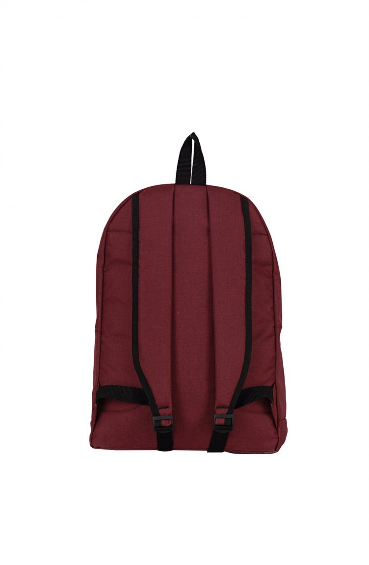 Blackfox 1906 Erkek Kumas Laptop Sirt Cantasi Bordo Mavi Sefamerve