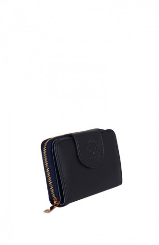 Navy Blue Wallet 1247589004402