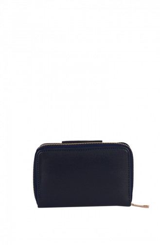 Navy Blue Wallet 1247589004402